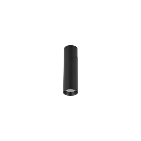 Oprawa sufitowa czarna tuba z ruchomą głowicą ELARIS BLACK S 1xGU10 MINI MR11 Tk Lighting 11253