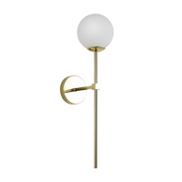 Kinkiet Piruleta złoty łazienkowy IP44 1xG9 Light Prestige LP-008/1W GD