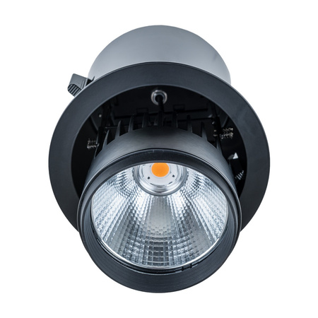 Oprawa sufitowa wpuszczana Tanto BL 3100LM RA90 czarna LED Italux RA-721R/BK-WW/12