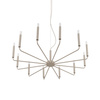 Lampa wisząca żyrandol metalowy w kolorze beżowym o średnicy 103cm 12xE14 ORTO B Nowodvorski 12526