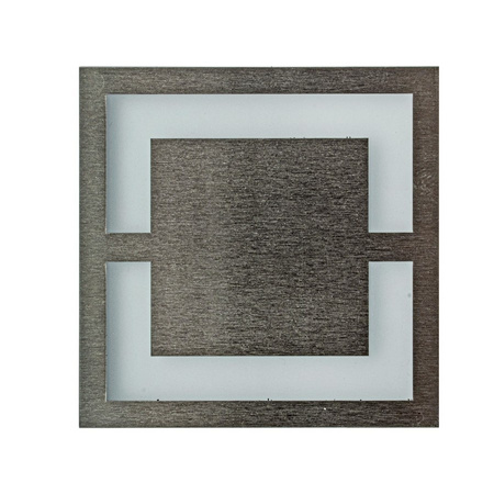 Oprawa schodowa srebrna QUADRO Milagro EKS0414 EKS0965 EKS0927 barwa światła do wyboru