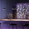Pojedyńcza czarna lampa wisząca 30cm LED 3000K Gerhard MOD189PL-L12B3K1 Maytoni