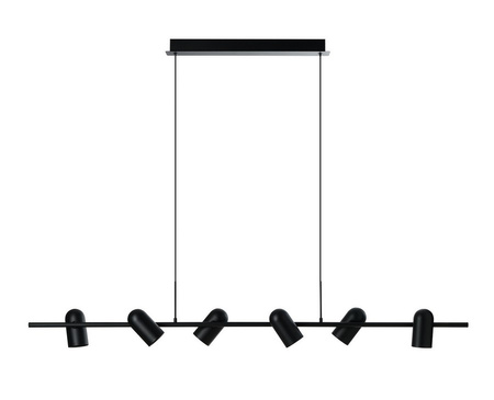 Lampa wisząca VIVI PENDANT 6 BLACK AZzardo AZ5730