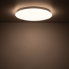 Okrągły plafon sufitowy o średnicy 26cm zmiana barwy światła OYSTER LED 12W Tk Lighting 18220