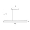 MAXLIGHT P0595 LAMPA WISZĄCA JO-JO SIMPLE GREY