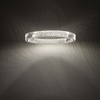 Lampa wisząca kryształowy ring 60cm 3000K LUXORA LED Nowodvorski 11705