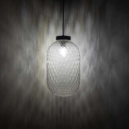 Lampa wisząca szklany klosz 1xE14 MALINDI A Nowodvorski 12254