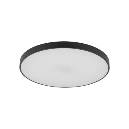 Niski plafon sufitowy czarna obramówka 60cm VELIS BLACK LED 60W IP54 Tk Lighting 18292