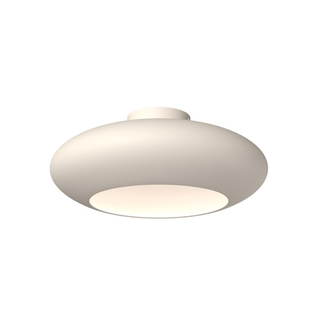 Okrągła lampa sufitowa z aluminium w kolorze białym 40cm AROS LED 3000K Maytoni MOD507CL-L12WK
