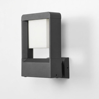Ciemnoszary kinkiet ogrodowy LED IP54 MILANO GREY Kaja Lighting K-8263