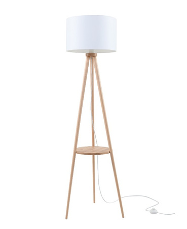 Lampa podłogowa AUSTIN 1 160cm drewno Sollux SL0684