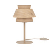 Lampka stołowa KALUM WOOD + juta 1XE27 Tk Lighting 16224