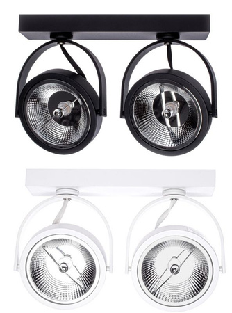 Oprawa natynkowa LUGAR WHITE BLACK Milagro ML5705 ML5706 - kolor do wyboru