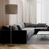 UMBERTO BROWN GOLD LAMPA PODŁOGOWA 1 TK Lighting 16031