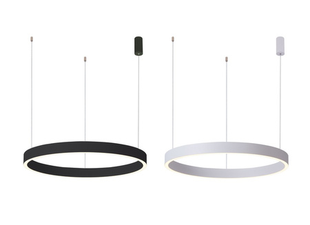 Lampa wisząca BRASCO DOWN 80cm LED Italux PND-56215-080RPP-BK-3KS4K-TRDIMM