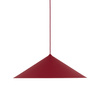 Lampa wisząca burgudnowy stożek o średnicy 50cm LUME L BURGUND 1XGX53 Tk Lighting 11697