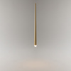 Lampa wisząca pojedyńczy sopel w kolorze mosiądzu Cascade MOD132PL-L6BSK Maytoni