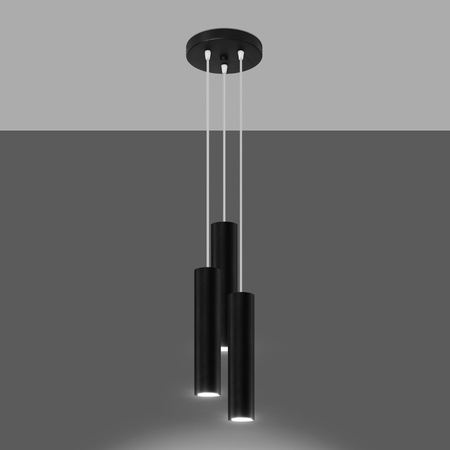 Lampa wisząca LAGOS 3 potrójna na kole Sollux SL.1078 SL.1078 - kolor do wyboru