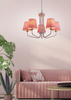 LAMPA WISZĄCA YORK 5 BIAŁY RÓŻOWY Candellux 50205094