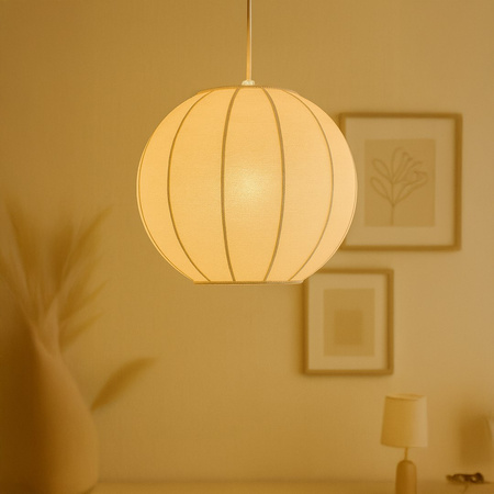 Lampa wisząca Dana Biały 1xE27 Milagro ML1805