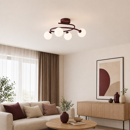 Lampa sufitowa ILSA BURGUND 4XG9 Tk Lighting 11852