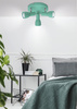 PICARDO LAMPA SUFITOWA PLAFON 3X40W E14 MIĘTOWY Candellux 98-50601