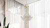 Lampa wisząca kryształowa BELLA Maytoni DIA750-TT40-WG