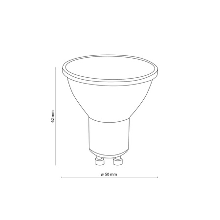 ŻARÓWKA GU10 5W COOL WHITE 4000 K TK Lighting 3577