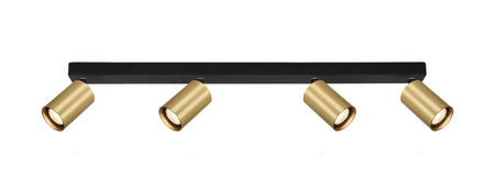 Lampa sufitowa NESTO Italux SPL-23436-4-BK-GD