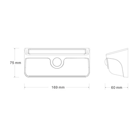 Lampa Solarna Link 5W 500lm 4000K Eko-Light EKO2359