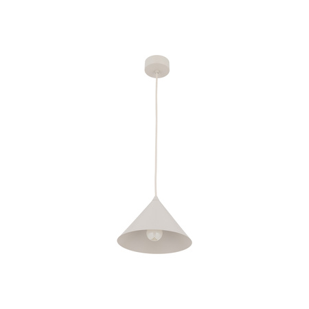Lampa wisząca metalowy stożek o średnicy 21cm CONO S KASZMIR 1XE27 Tk Lighting 11379