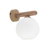 KInkiet z ryflowanym białym kloszem VIRLO WHITE 1xE14 Tk Lighting 11077
