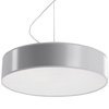 Lampa wisząca ARENA 45 szara Sollux SL.0119