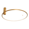 Lampa sufitowa plafon QUEEN 80CM BRUSHED GOLD 20W 3000K MAXLIGHT C0240