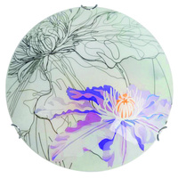 SPRING LAMPA SUFITOWA PLAFON 40 2X60W E27 FIOLETOWY Candellux 14-13033