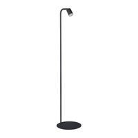 Prosta czarna lampa podłogowa punktowa 1xGU10 NEX BLACK Tk Lighting 16192