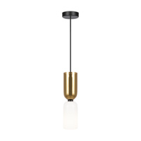 Złota lampa wisząca z białym szklanym kloszem 1xE14 Memory MOD177PL-01G Maytoni