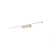 Długi biały kinkiet łazienkowy 96cm nad lustro Elgidia LED 3500K WL0122-L-WH Yaskr