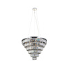 Duża lampa kryształowa w stylu glamour 80cm SALERNO XL PENDANT AZZARDO AZ2927
