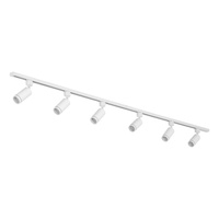 Zestaw biały szynoprzewód 208cm 6 reflektorów TRACER SET WHITE JET Tk Lighting 10949