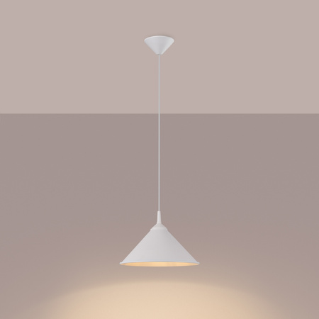 Lampa wisząca ZUMA biała Sollux SL.1325