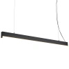 Lampa wisząca liniowa czarna 120cm LED o ciepłej barwie światła 3000K Sigi IV PL0129-BK Yaskr