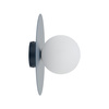 Kinkiet okragły z białą szklaną kulą PIXI NAVY 1xG9 Tk Lighting 11428
