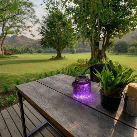 Lampka solarna słoik LED IP44 Leuchten Direkt 19881-86