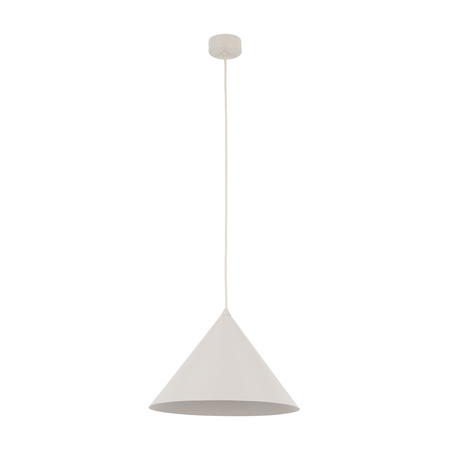 Lampa wisząca metalowy stożek o średnicy 33,5cm CONO L KASZMIR 1XE27 Tk Lighting 11381