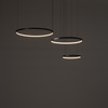 Lampa wisząca trzy czarne ringi CIRCOLO POWER LED 3000K Nowodvorski 11648