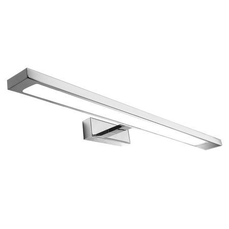 Chromowany kinkiet nad lustro z funkcją CCT Klimt chrom 12W 60cm IP44 Milagro ML2040