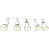 Lampa sufitowa DANTE White/Gold 5x mini GU10 MLP7253