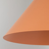 Stożkowa lampa wisząca o średnicy 33,5cm CONO L SALMON 1XE27 Tk Lighting 11385
