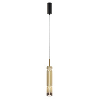 Szklana wisząca tuba LED o średnicy 8cm Ordo MOD272PL-L12BS3K1 Maytoni